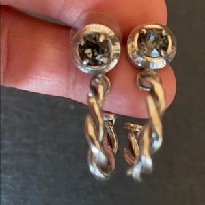 Beautiful silver earrings